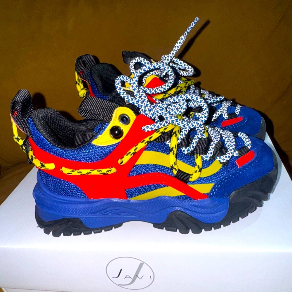 Javi boys sneakers, size 11C, worn once